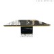 Black Marquina with solid brass center table Black Marquina with solid brass center table