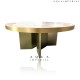 AQUASOHO BRASS CENTER TABLE AQUASOHO BRASS CENTER TABLE