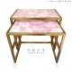 ROSE QUARTS NESTING 
