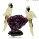 ROCK CRYSTAL TWIN MACAW