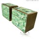 GREEN FLUORITE NIGHT STAND 