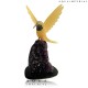 HUMMINGBIRD ON AMETHYST BASE