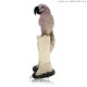AMETHYTS MACAW ON CRYSTAL BASE
