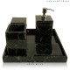 BLACK QUARTZ BATH SETS