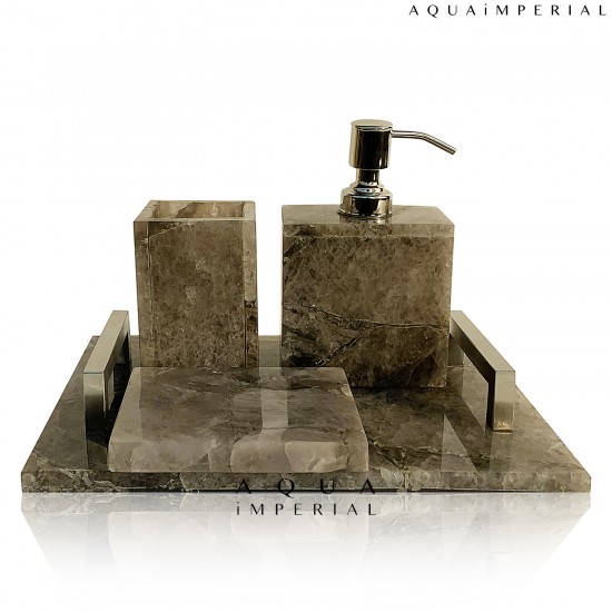 SMOKY QUARTZ BATH SETS