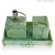 AMAZONITE BATH SET
