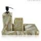 BANDED AGATE BATHSET