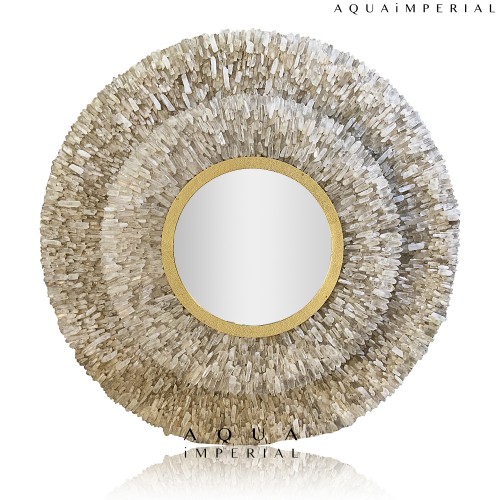 ROCK CRYSTAL WALL MIRROR 