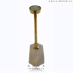 Quartz tea light holder 