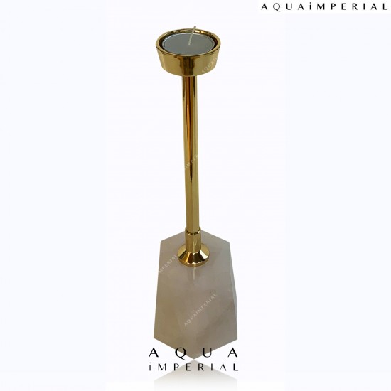 Quartz tea light holder 