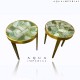 Jade corner table 