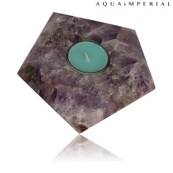 Amethyst T-Light Holder 