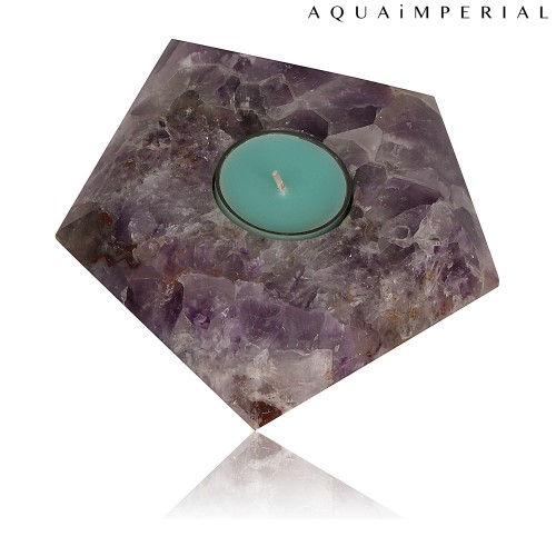 Amethyst T-Light Holder 