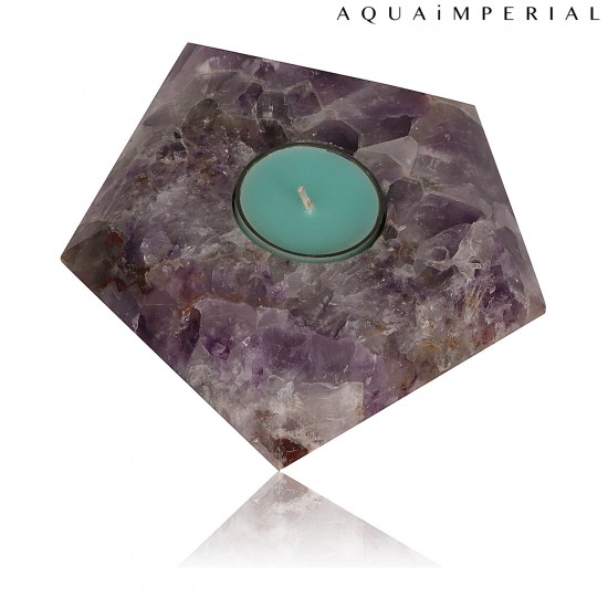 Amethyst T-Light Holder 