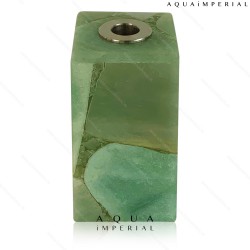 Jade candle holder 