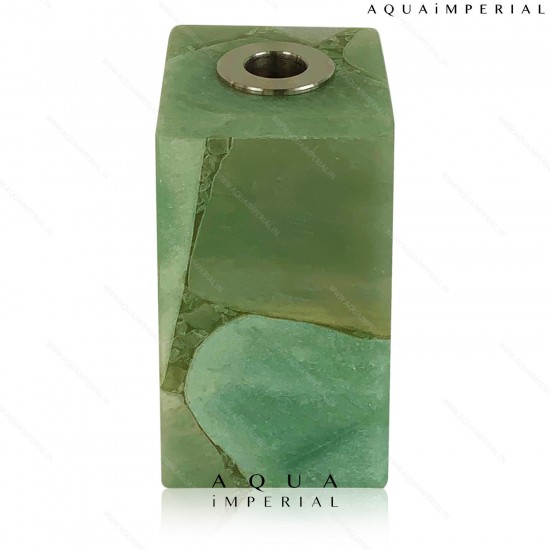 Jade candle holder 