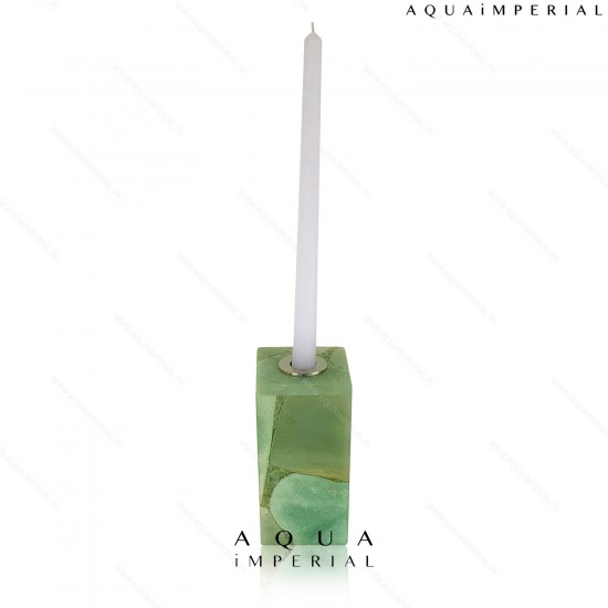 Jade candle holder 