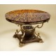 TIGER EYE ROUND CENTER TABLE 