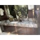 Smoky Quarts bathroom counter 