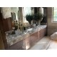 Smoky Quarts bathroom counter 