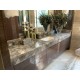 Smoky Quarts bathroom counter 