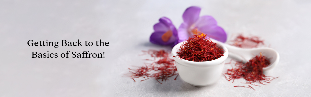 Getting Back to the Basics of Saffron Getting Back to the Basics of Saffron