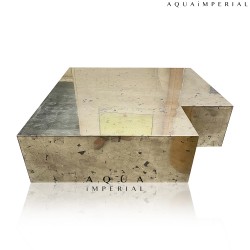GOLDEN PYRITE CENTER TABLE 