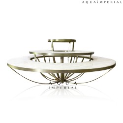  Classic Quartz Round Dining Buffet