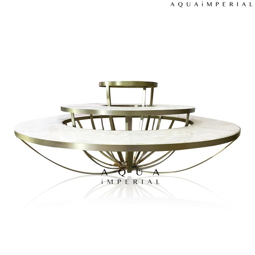  Classic Quartz Round Dining Buffet