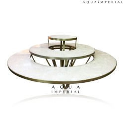  Classic Quartz Round Dining Buffet