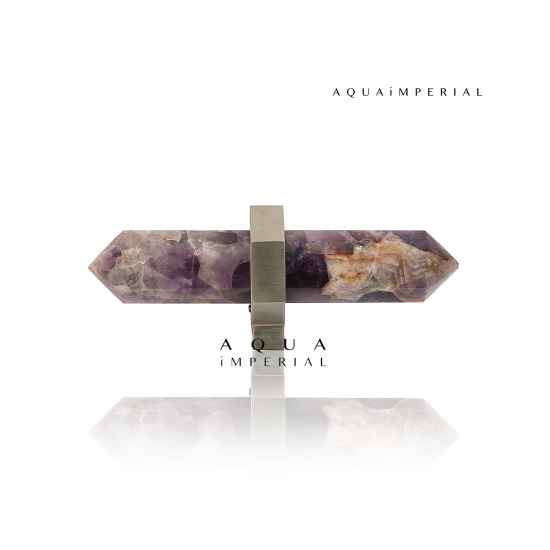 Amethyst Hexagon Door Handle Amethyst Hexagon Door Handle