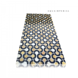 Mother Of Pearl With Onyx Flooring