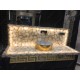 White Agate With Golden Glitter Bathroom Counter White Agate With Golden Glitter Bathroom Counter