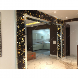 Black Agate Wall Panel