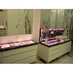 Amethyst Bathroom Counter Top