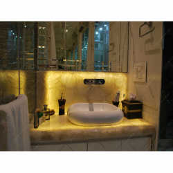 Classic Quartz Bathroom Counter Top