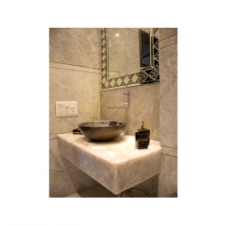 Classic Quartz Bathroom Counter