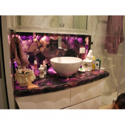 Purple Fluorite Counter Top