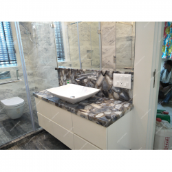 Grey Agate Bathroom Counter Top