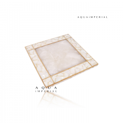 Classic Quartz MoP With Brass Inlay
