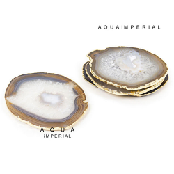NATURAL AGATE COASTER