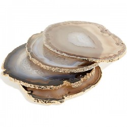 NATURAL AGATE COASTER