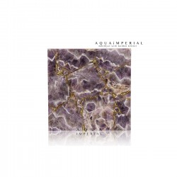Amethyst with Golden Glitter