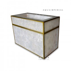 Classic Quartz Bathroom Counter Top