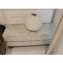 Mother Of Pearl Bed Side