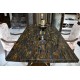 Blue Tiger Eye Dining Table Blue Tiger Eye Dining Table
