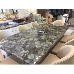Smokey Quartz Dining Top