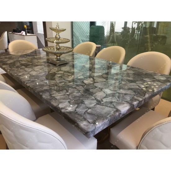 Smokey Quartz Dining Top