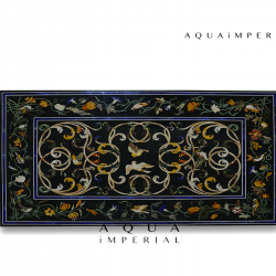 Morning Glory Pietra Dura Table Top