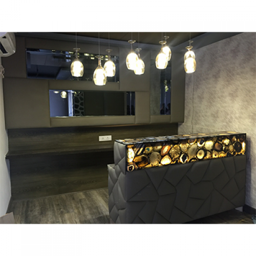Black Agate Bar Counter Top